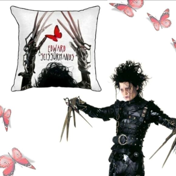 Edward Scissorhands 2-piece Decorative Pillow Covers - Picture 1 of 1